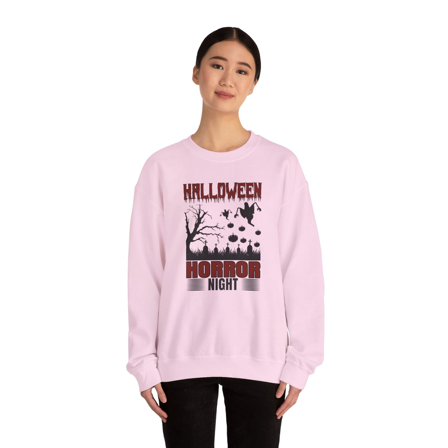 Halloween Horror Night - Unisex Heavy Blend™ Crewneck Sweatshirt