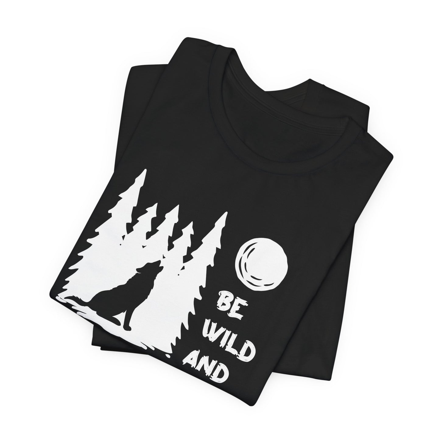 Camping: Be Wild & Wander - Unisex Jersey Short Sleeve Tee - 12632