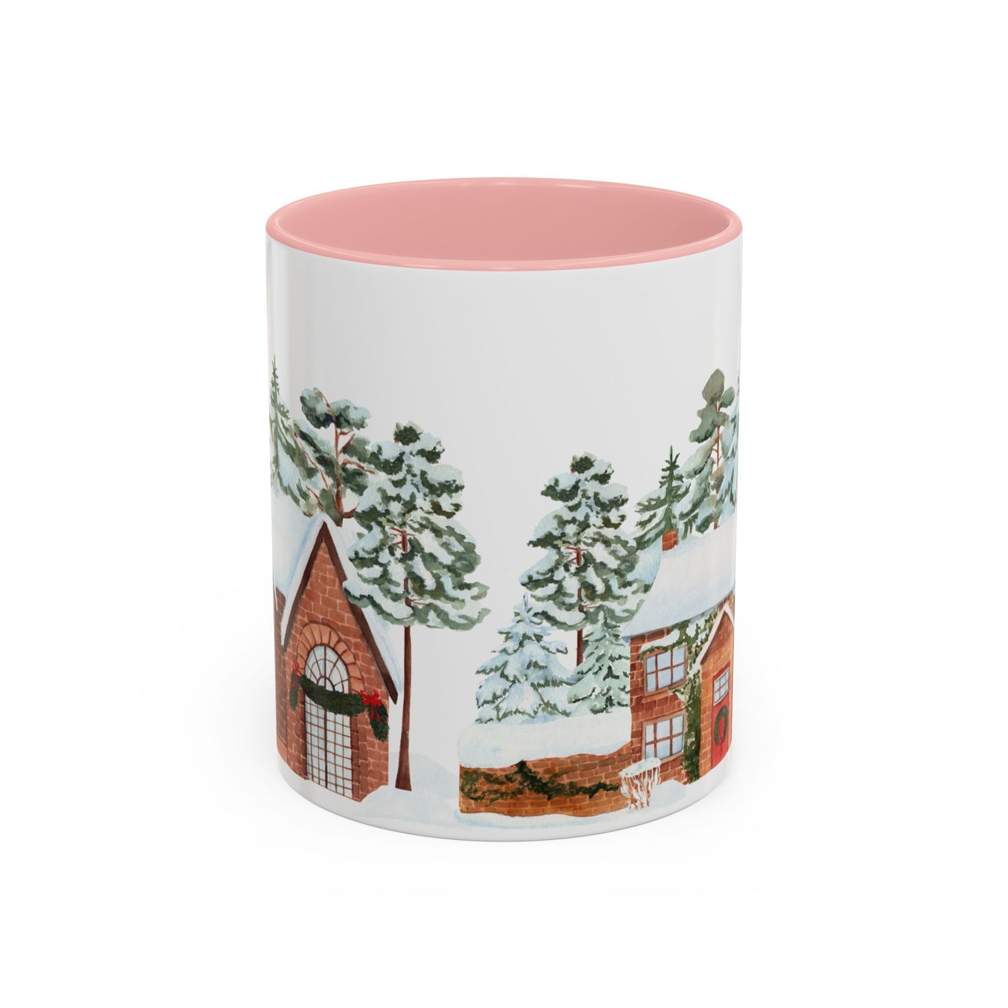 Christmas Houses - Accent Coffee Mug (11, 15oz) - 10456
