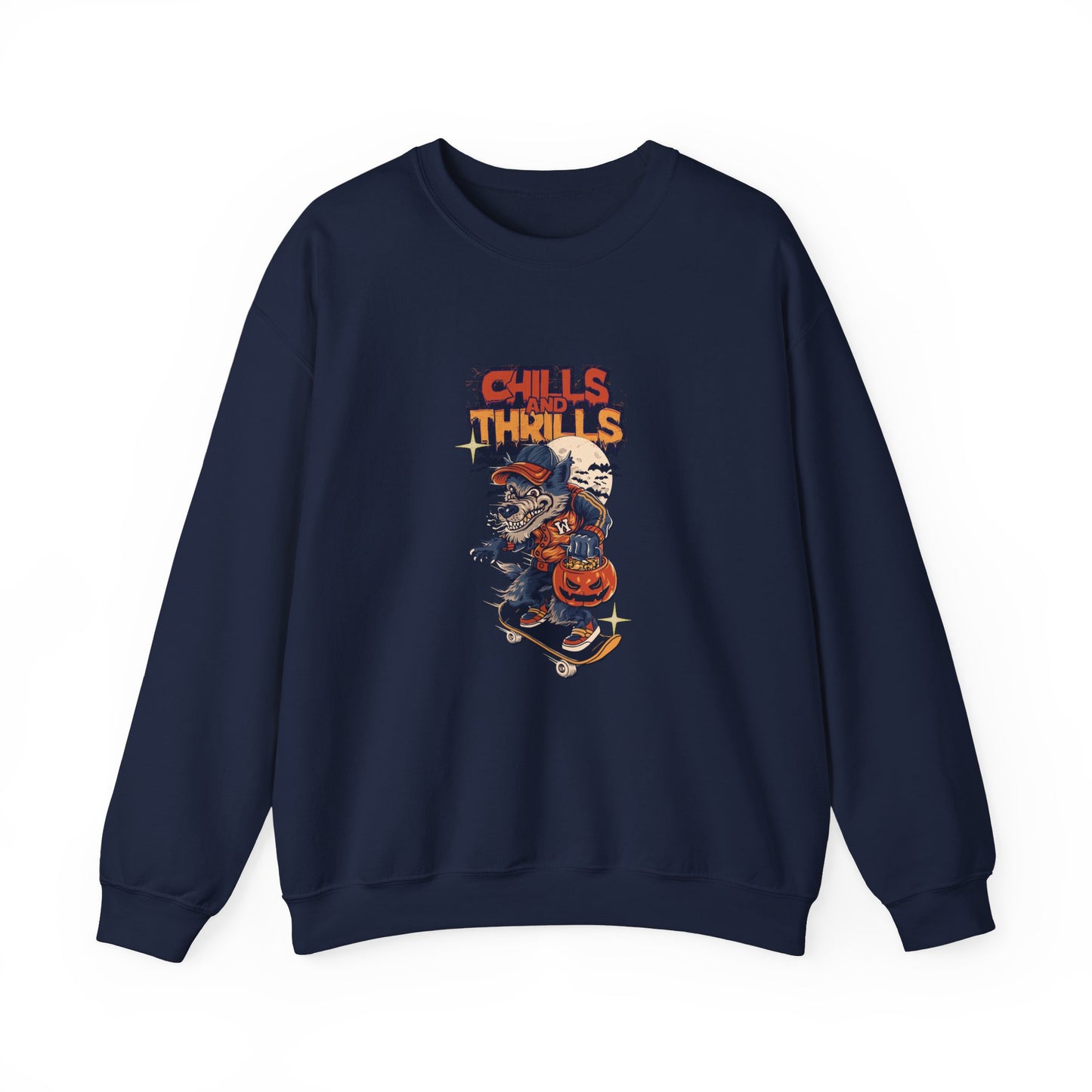 Chills & Thrills - Unisex Heavy Blend™ Crewneck Sweatshirt