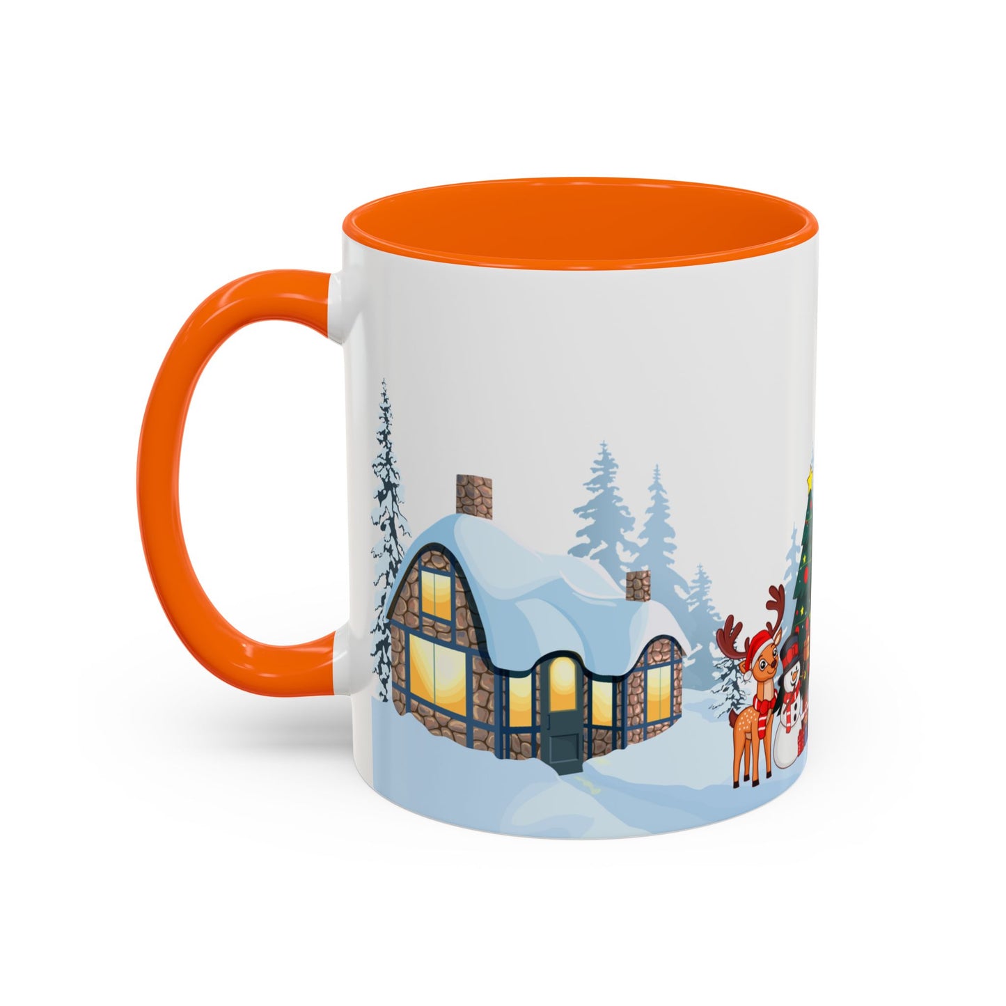 Outdoor Christmas Party - Accent Coffee Mug (11, 15oz) - 10454