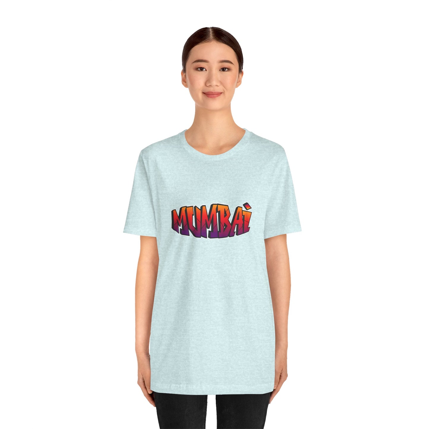 Mumbai Graphic Unisex Tee - Perfect for Tours and Casual Wear - 12043