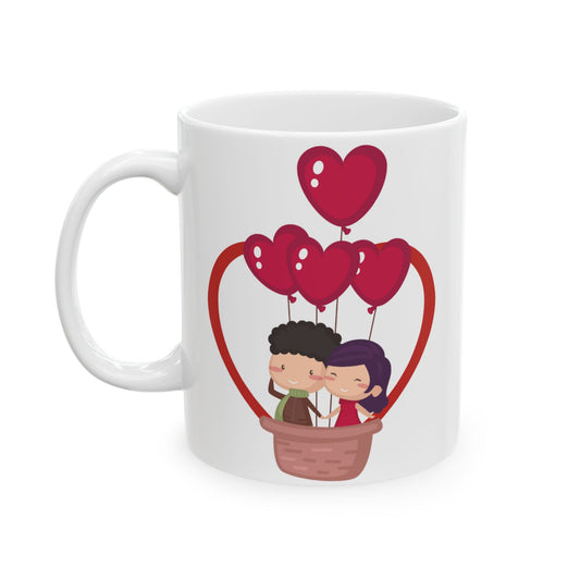Love, Happy Anniversary - Ceramic Mug, (11oz, 15oz) - 11125