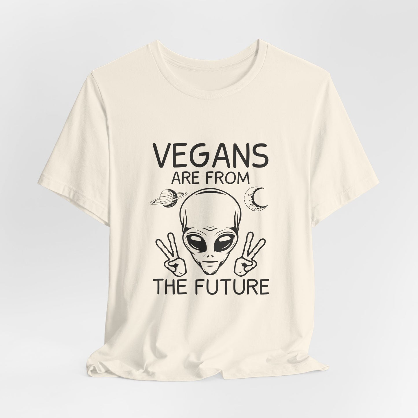 Vegan Are From The Future - Unisex Jersey Short Sleeve Tee - 12374