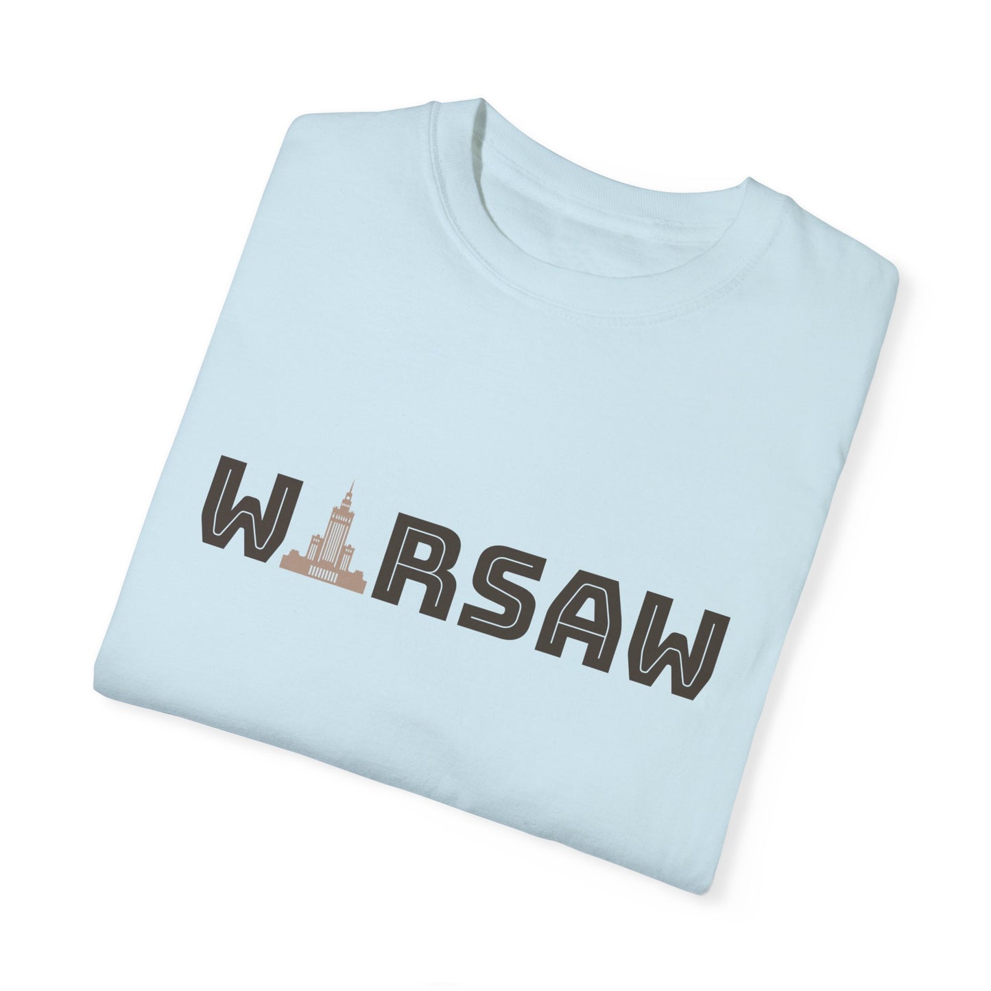 Warsaw City Graphic Unisex T-Shirt – Perfect for Travelers and Locals - 12141