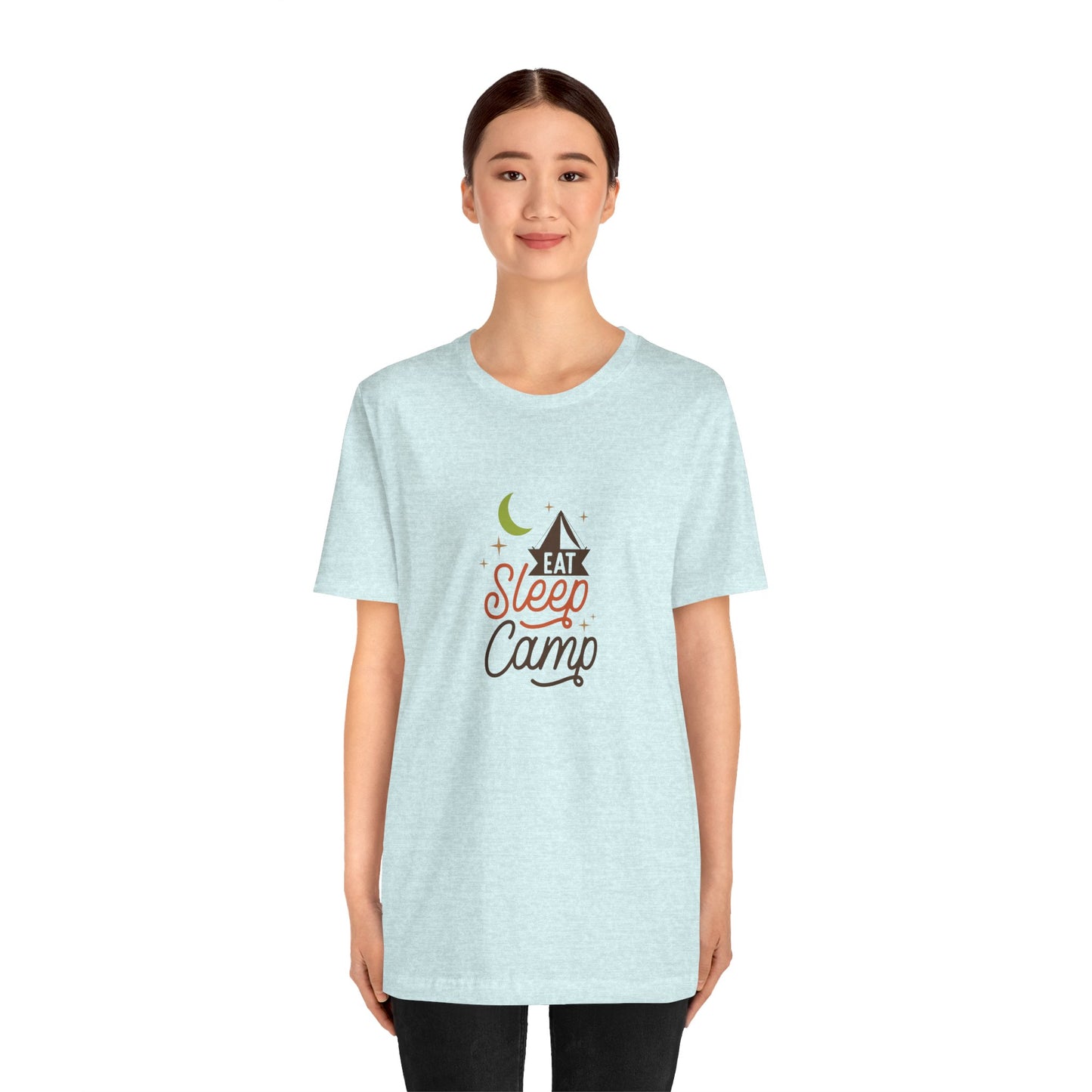 Eat Sleep Camp - Unisex Jersey Short Sleeve Tee - 10568