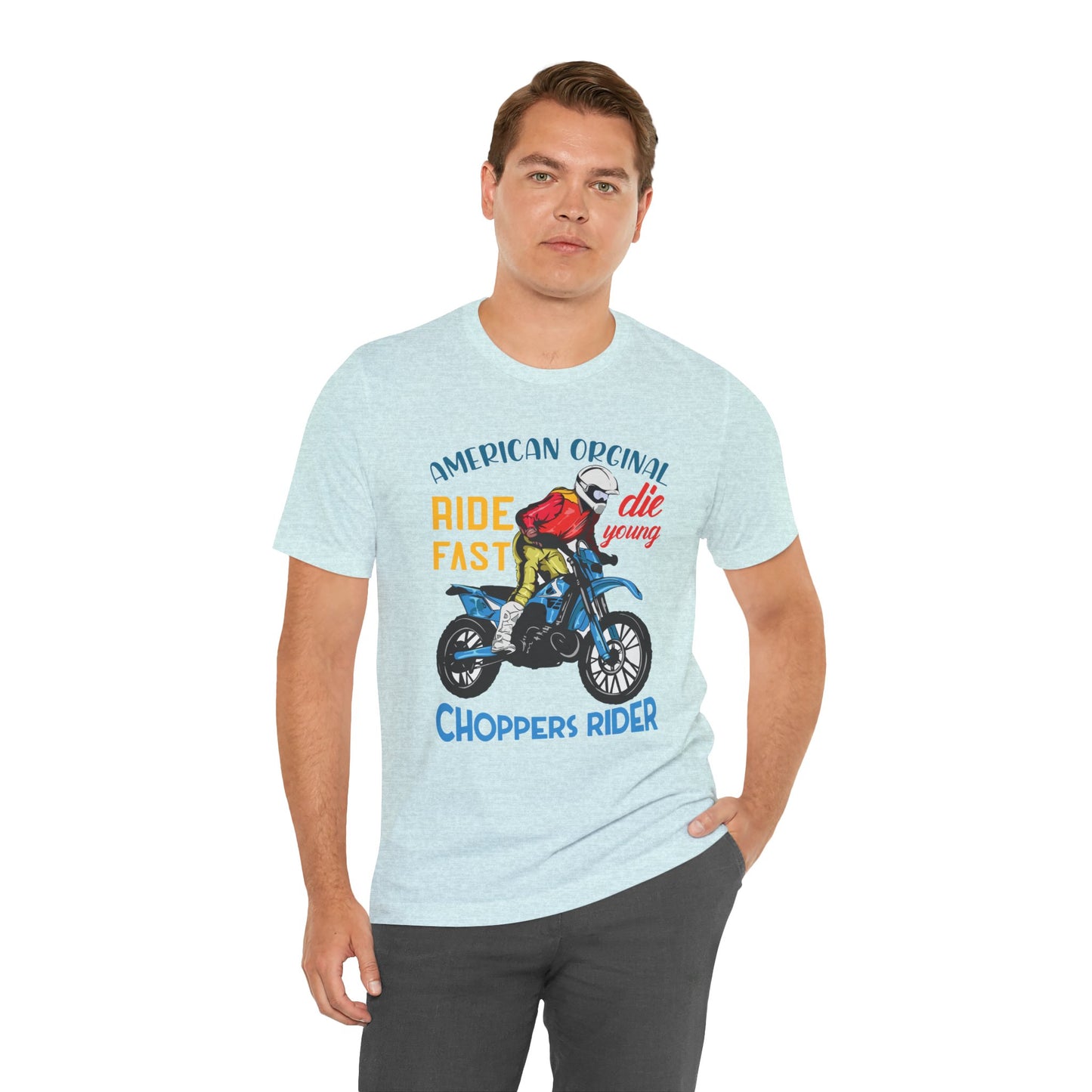 American Original,  Choppers Rider - Unisex Jersey Short Sleeve Tee - 13561