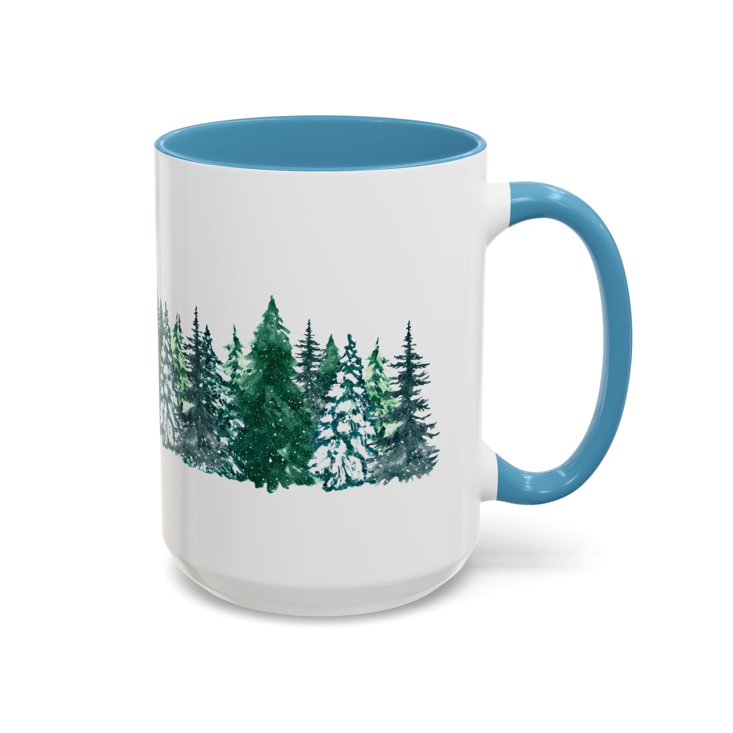 Winter Trees - Accent Coffee Mug (11, 15oz) - 10855