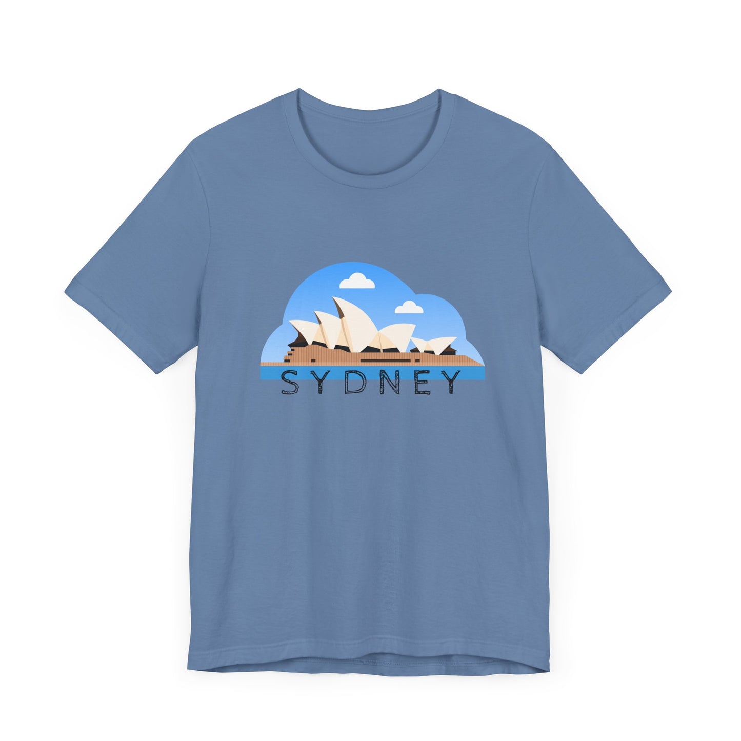 Sydney Graphic Unisex Jersey Tee - Coastal Vibes T-Shirt - 12044