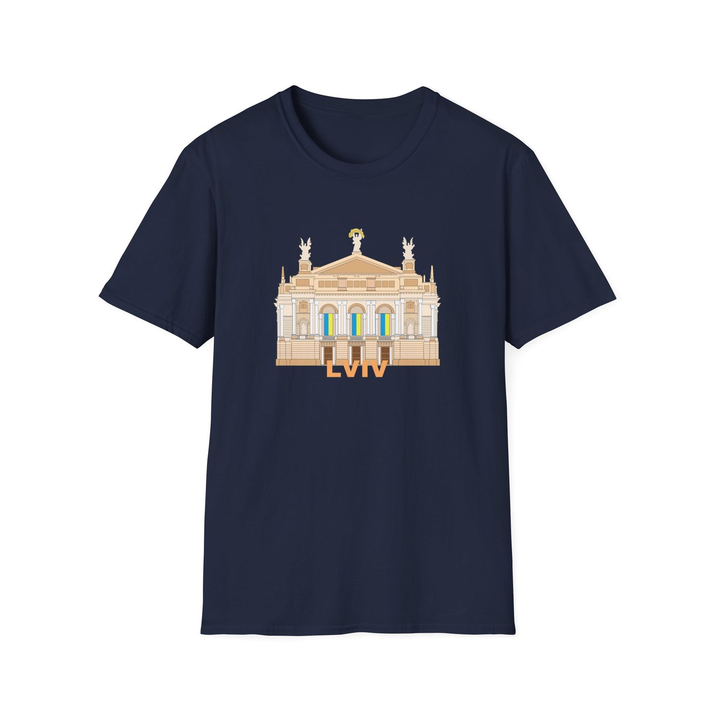 Lviv T-Shirt - Unisex Softstyle Tee - 12268