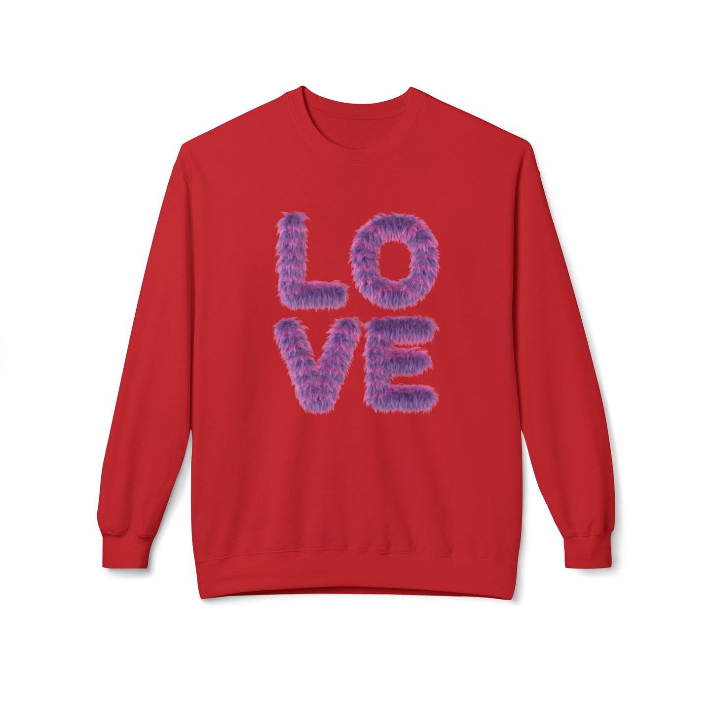 Love - Unisex Midweight Softstyle Fleece Crewneck Sweatshirt - 11558