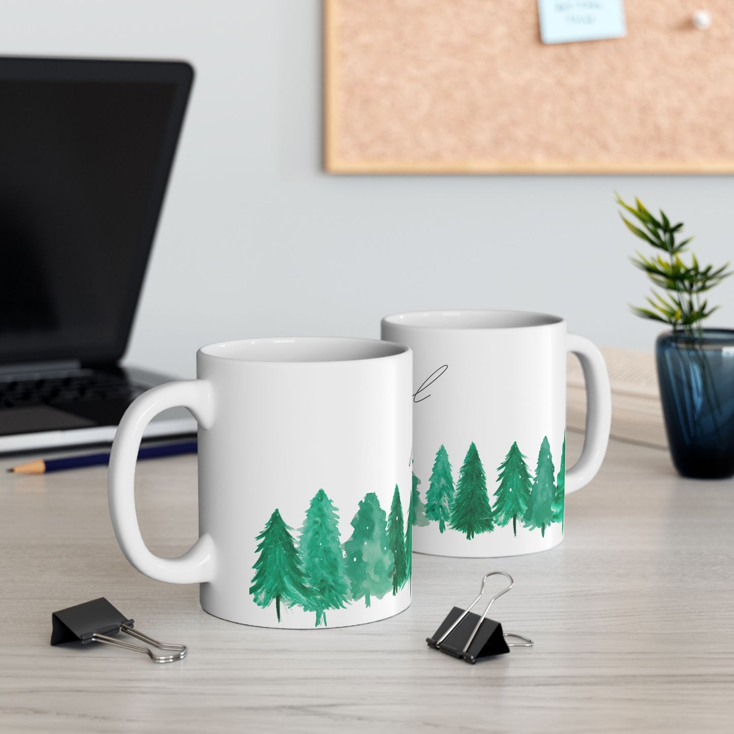 Trees, Joyful - Ceramic Mug, (11oz, 15oz) - 10910