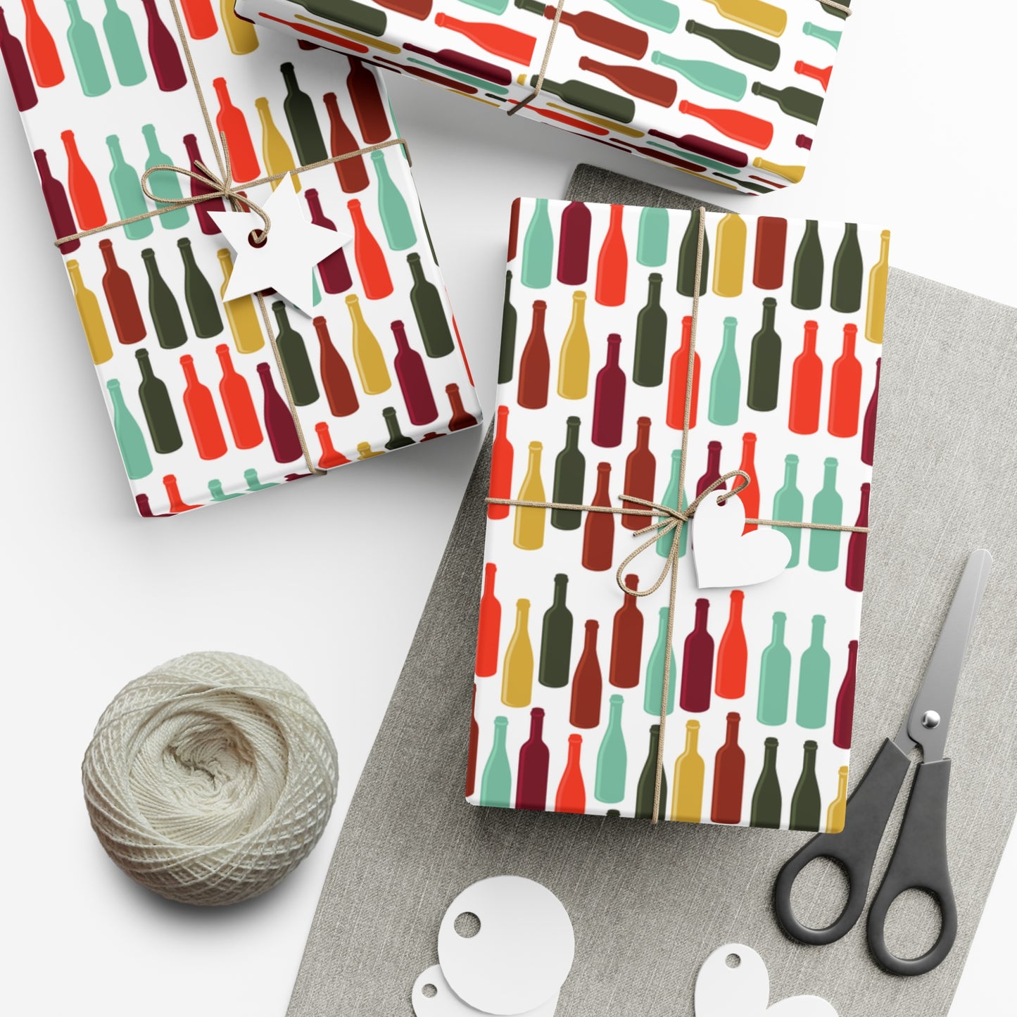 Bottles - Gift Wrap Papers - 10363