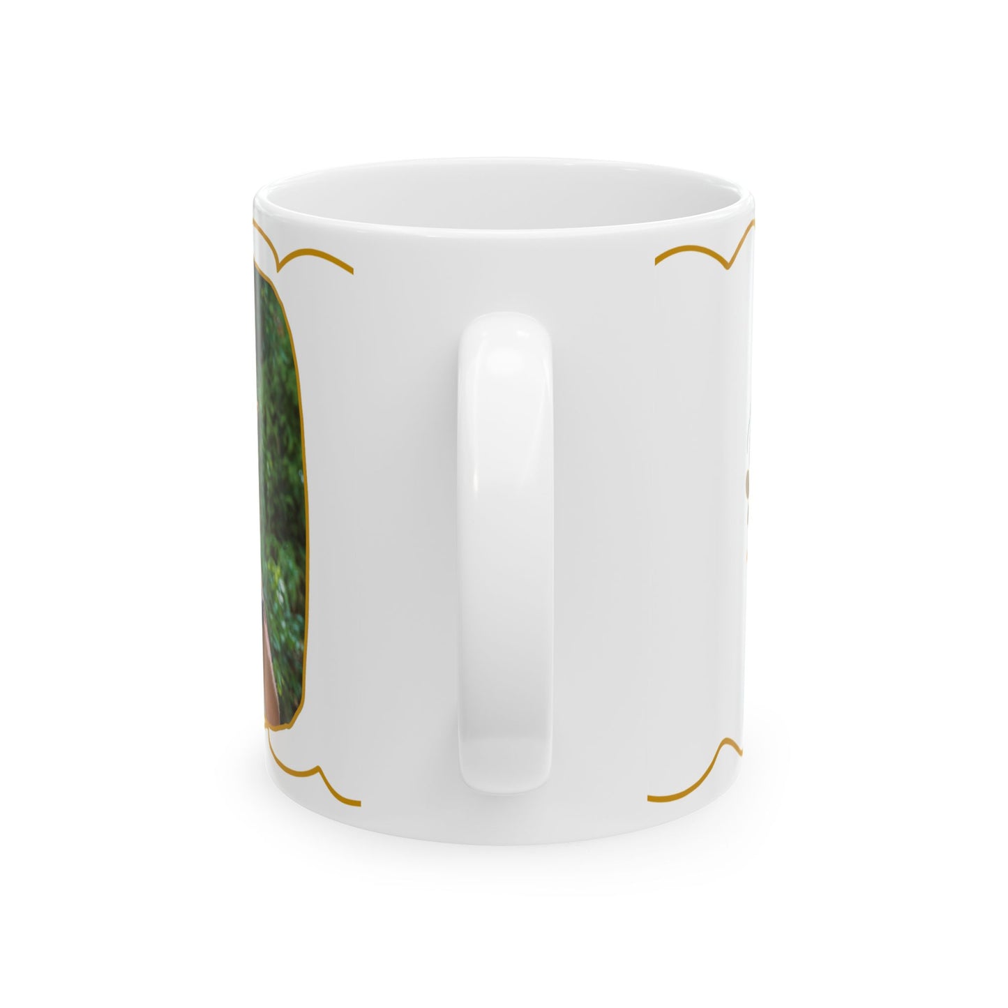 Best Dad Ever, Personalized Ceramic Mug, Fun Gift for Coffee Lovers, Custom Photo Mug - 14003