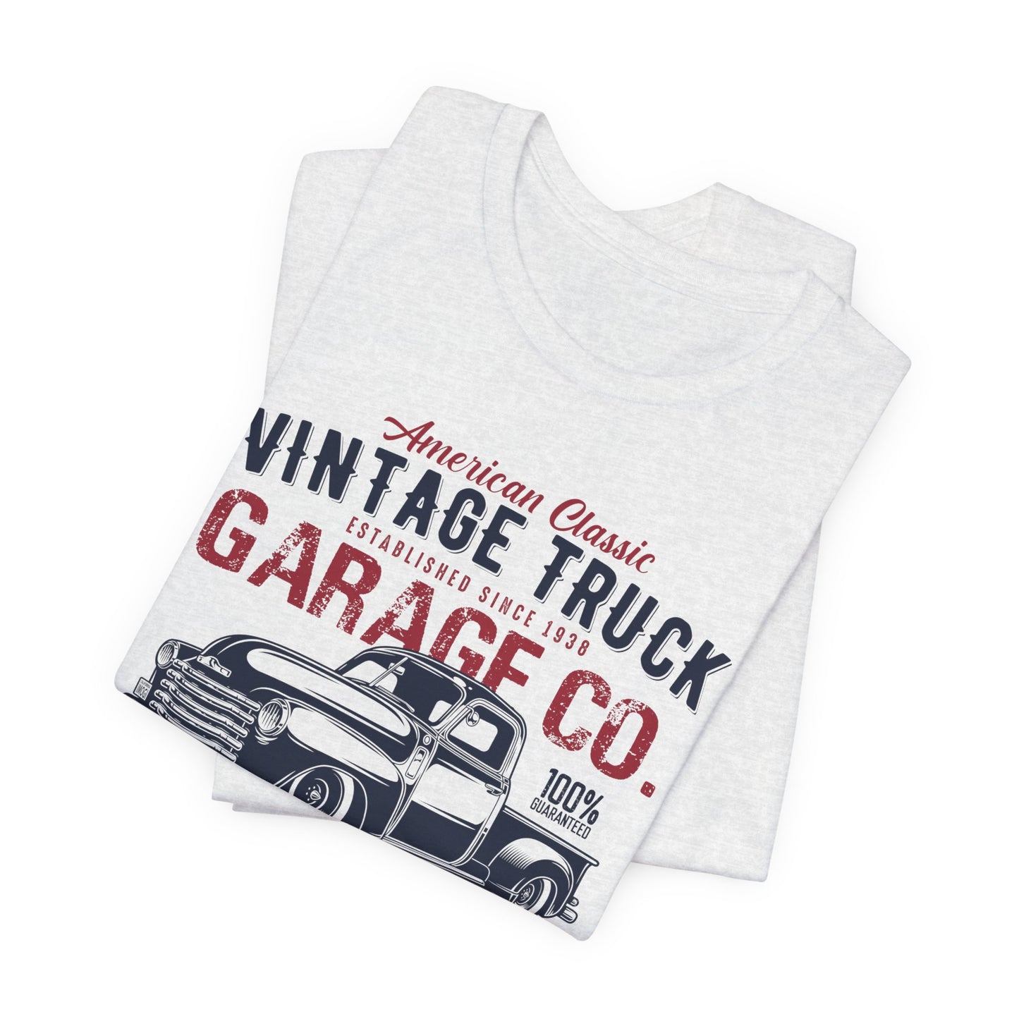 American Classic Vintage Truck - Unisex Jersey Short Sleeve Tee - 12611