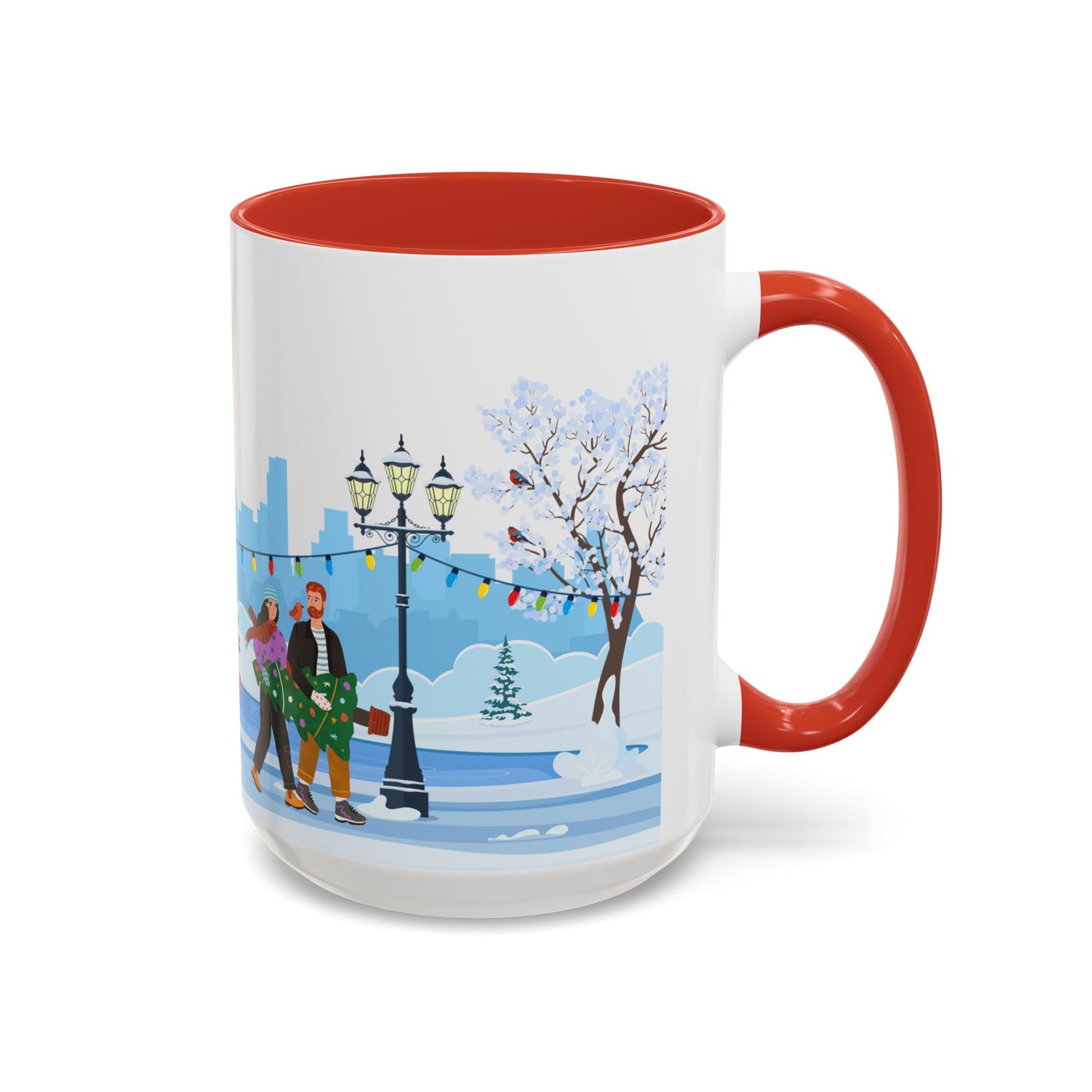 Christmas Street - Accent Coffee Mug (11, 15oz) - 10439