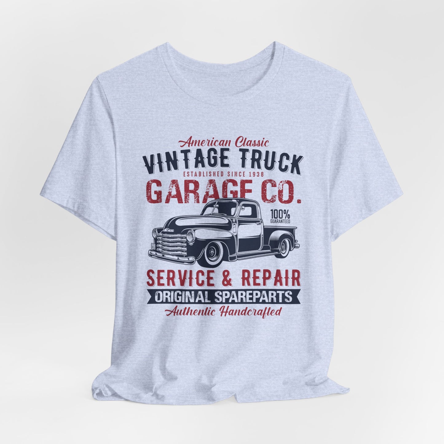 American Classic Vintage Truck - Unisex Jersey Short Sleeve Tee - 12611