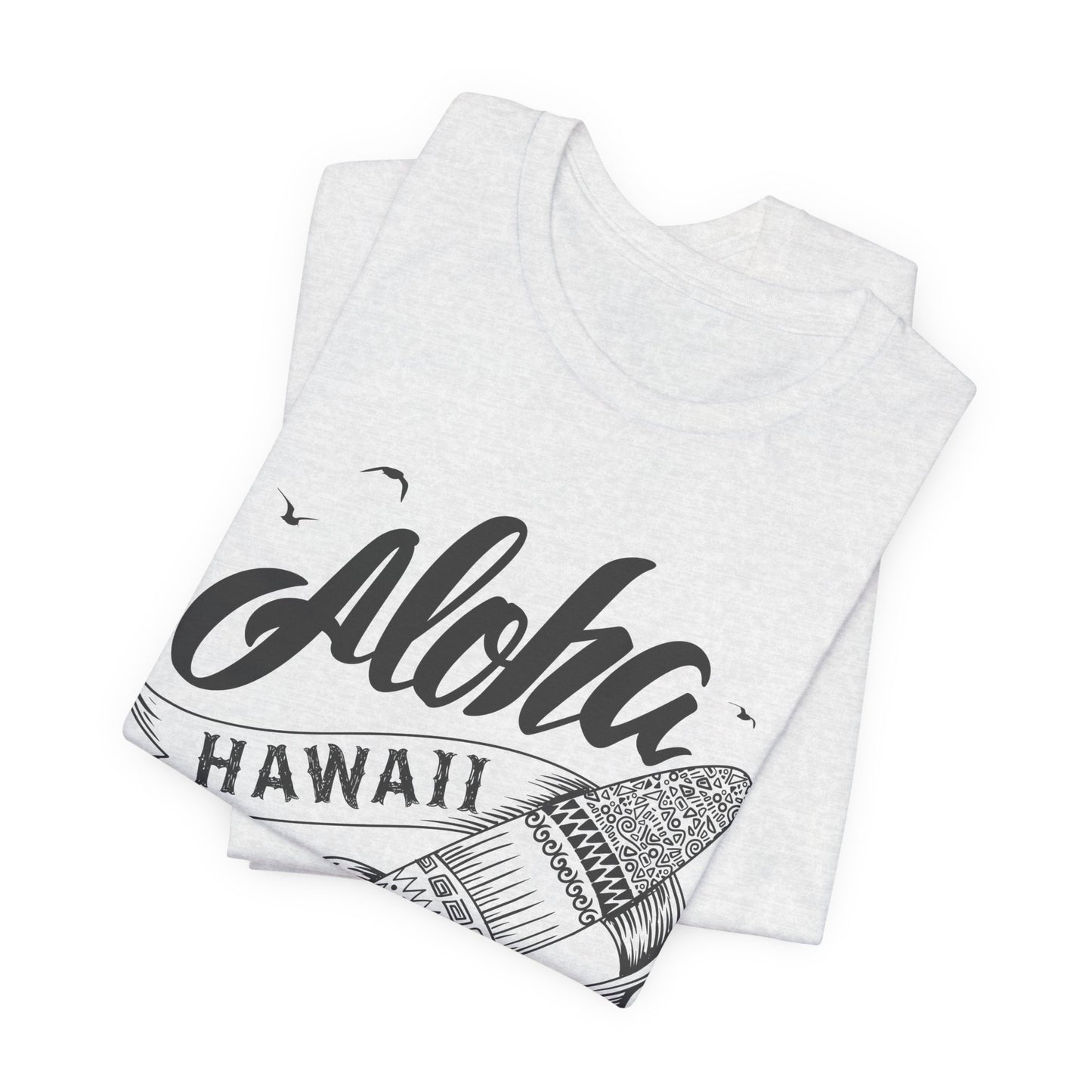 Aloha, Hawaii, Surf Rider - Unisex Jersey Short Sleeve Tee - 13181