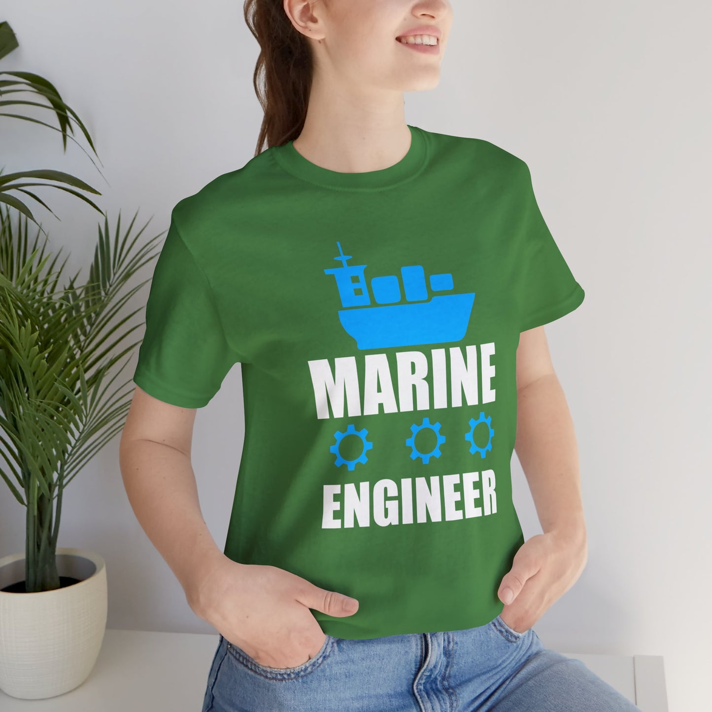 Marine Engineer - Unisex Jersey Short Sleeve Tee