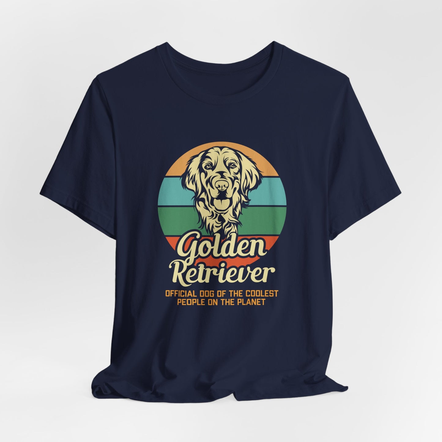 Golden Retriever - Official Dog of the  Coolest People on the Planet - Unisex Jersey Short Sleeve Tee