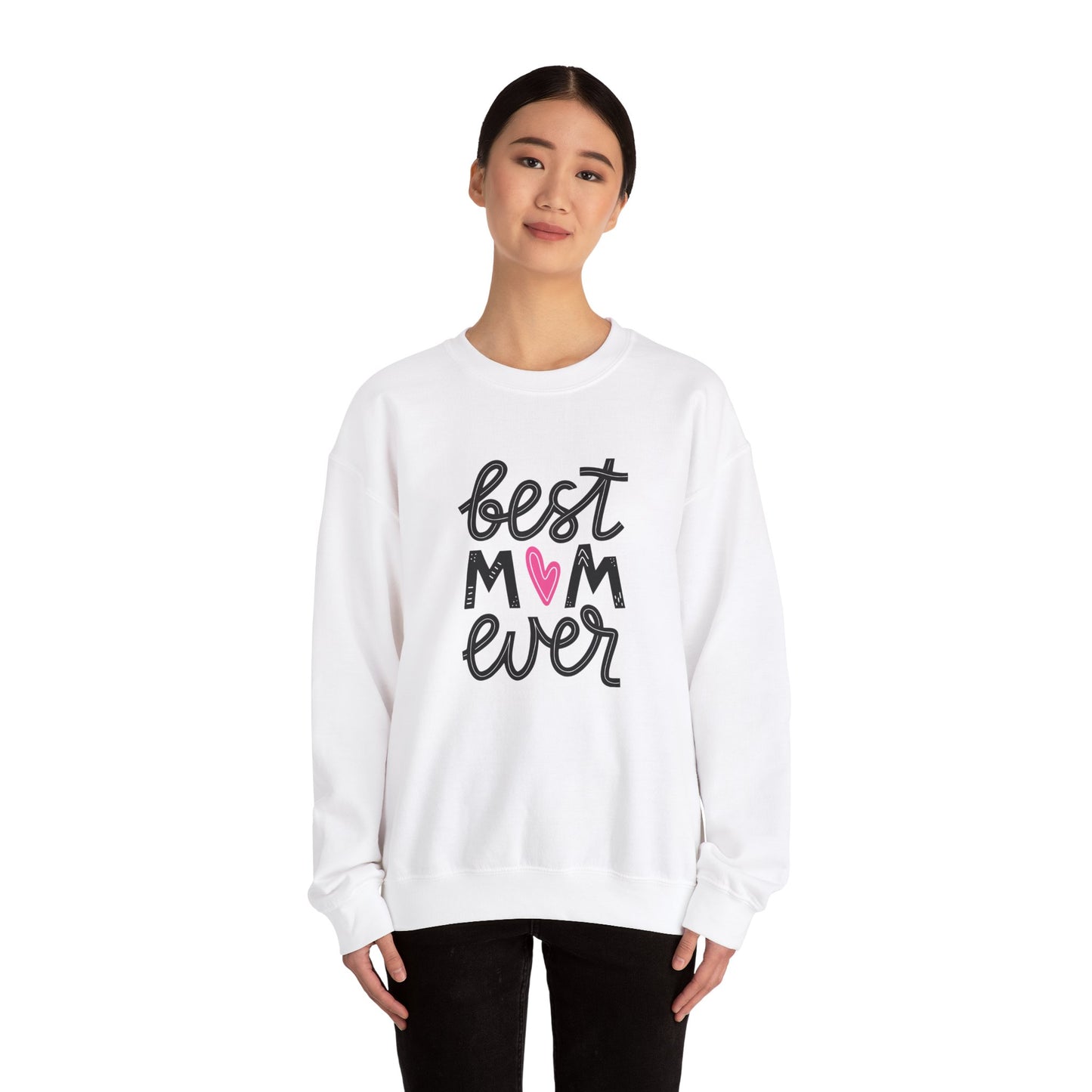 Best Mom Ever - Unisex Heavy Blend™ Crewneck Sweatshirt - 11735