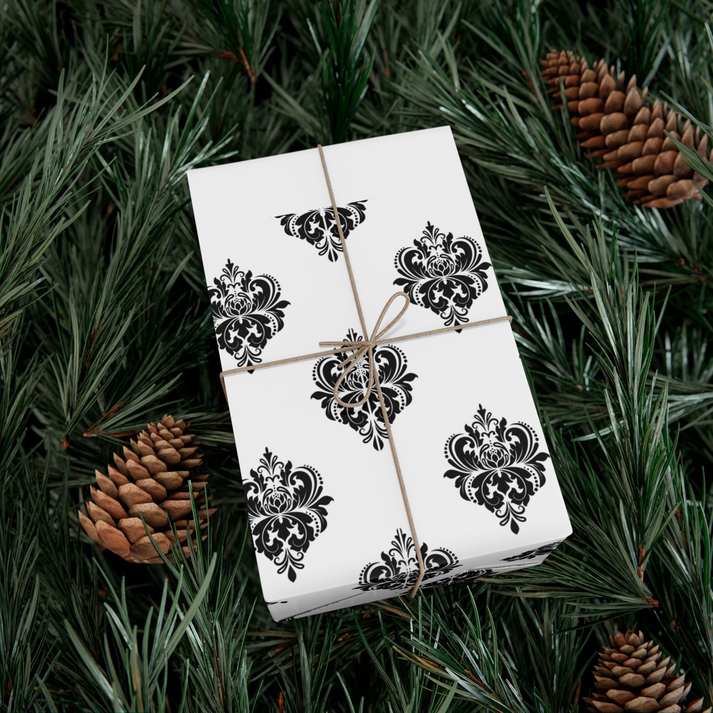 Vintage Black Pattern - Gift Wrap Papers - 10297