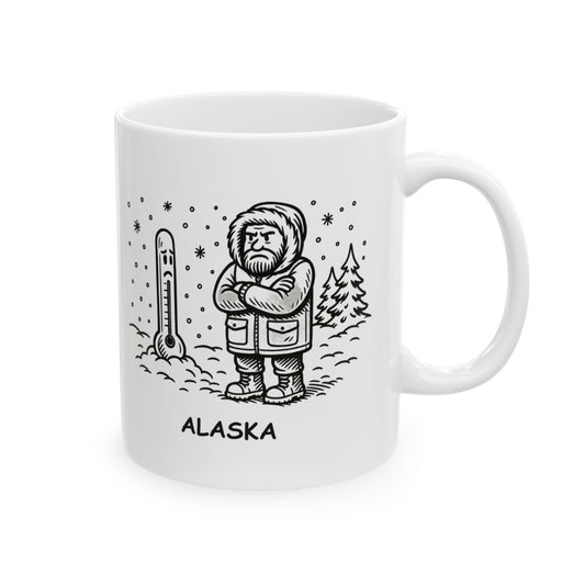 "If you can’t handle the cold, stay out of the snow." Ceramic Mug - 11/15oz - 12974