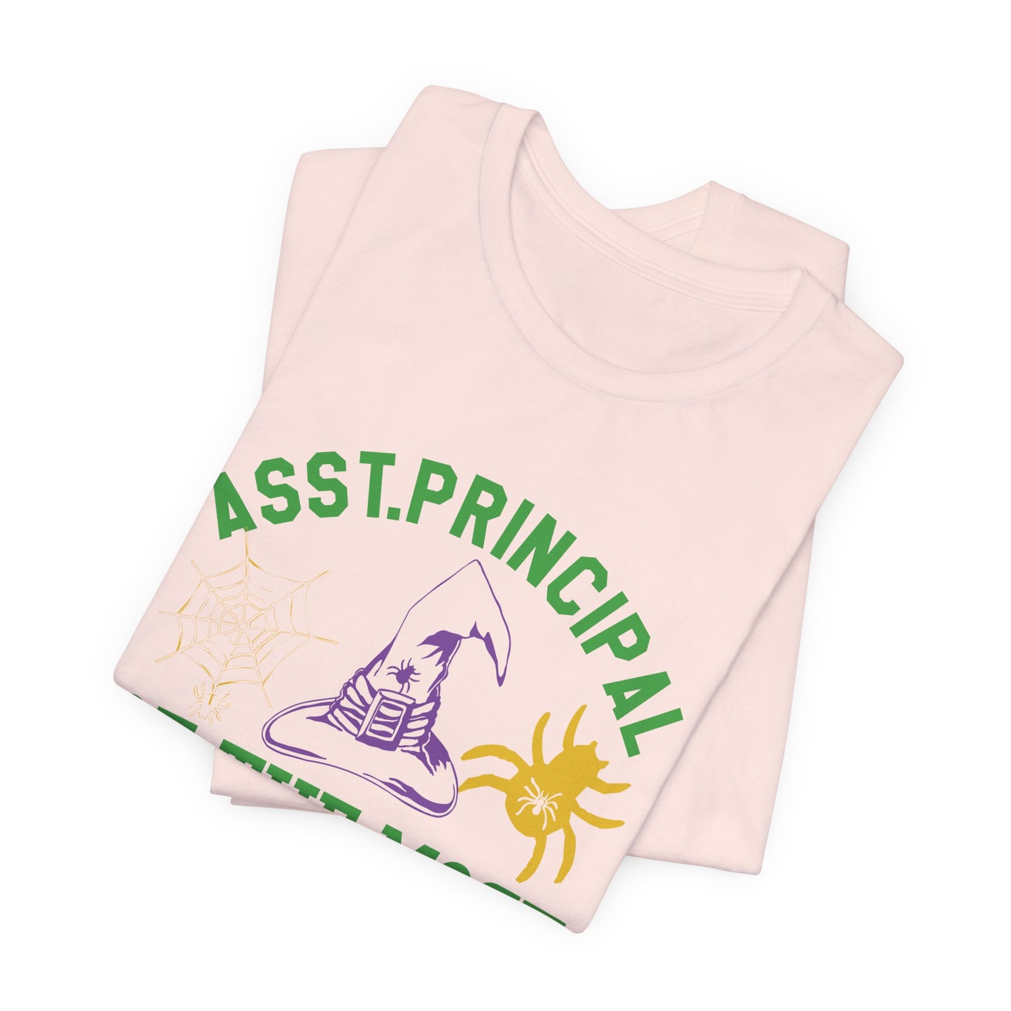 Asst. Principal of the Most Spook-Tacular Kids - Unisex Jersey Short Sleeve Tee - 12384