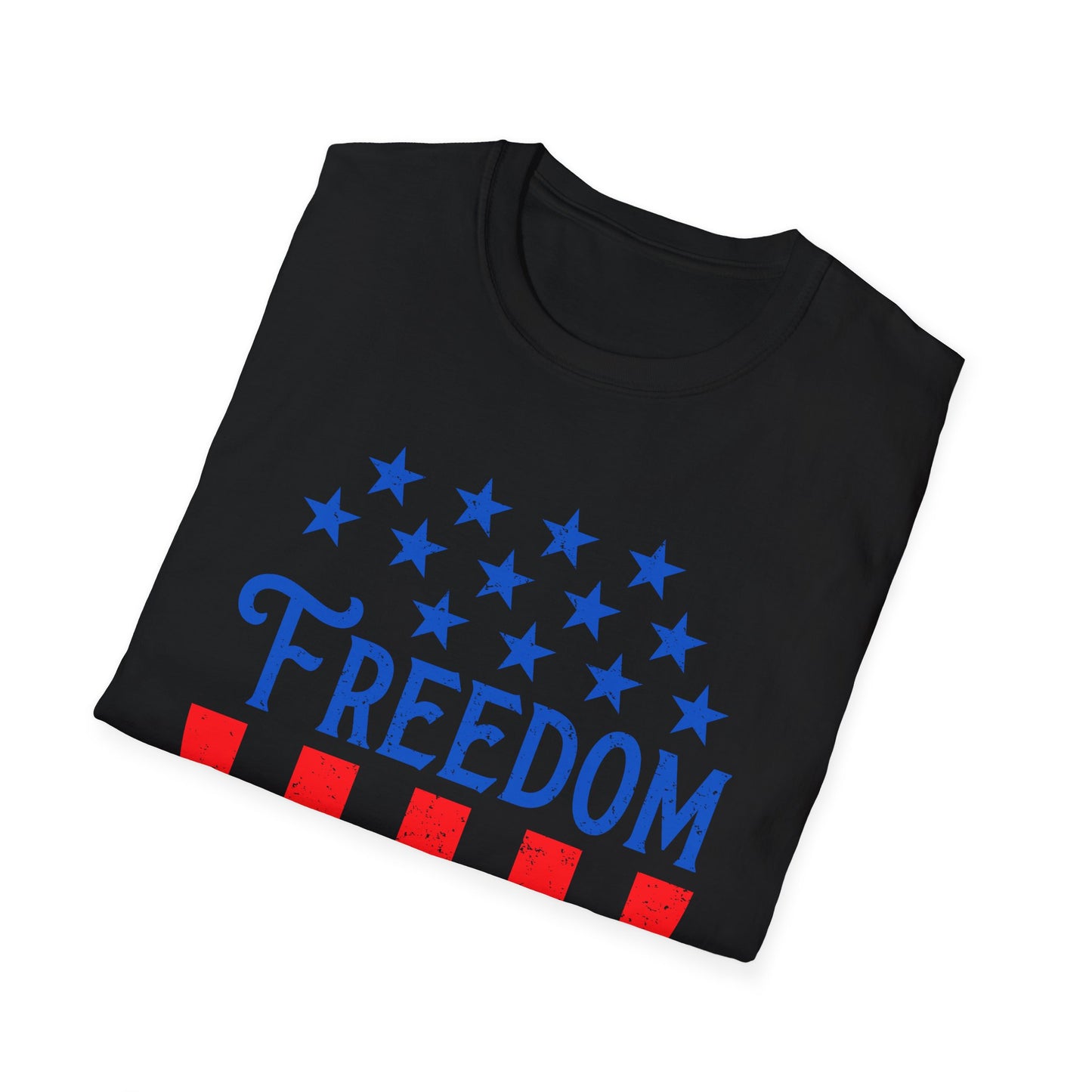 American Freedom Unisex T-Shirt - Patriot Tee, July 4th Celebration, Memorial Day Outfit, Independence Day Gift, Vintage Style Shirt - 13734
