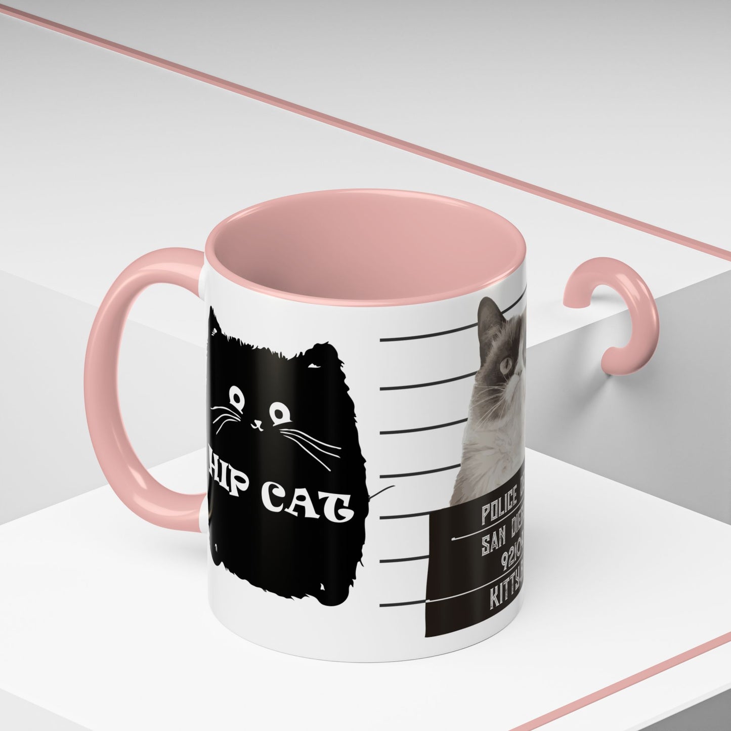 Kitty Bad - Accent Coffee Mug (11, 15oz)