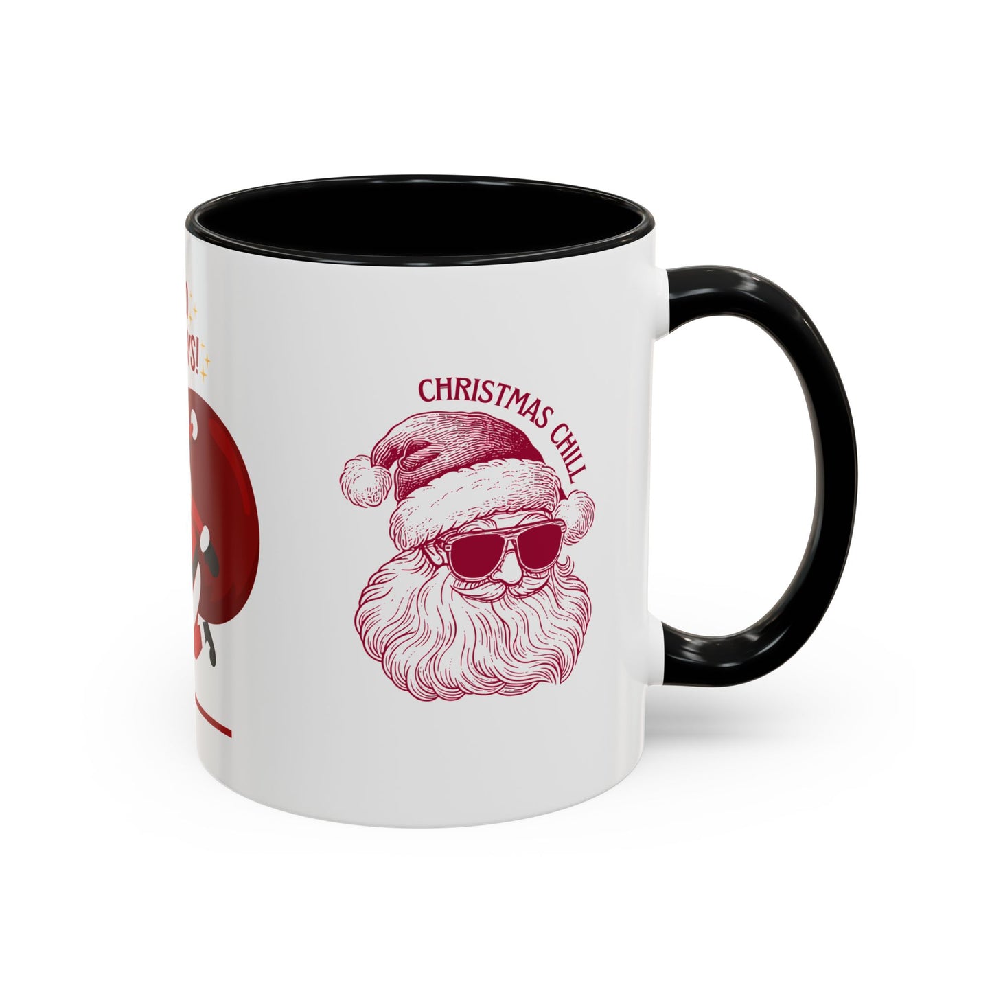 Santa, Ho Ho Holidays  - Accent Coffee Mug (11, 15oz)