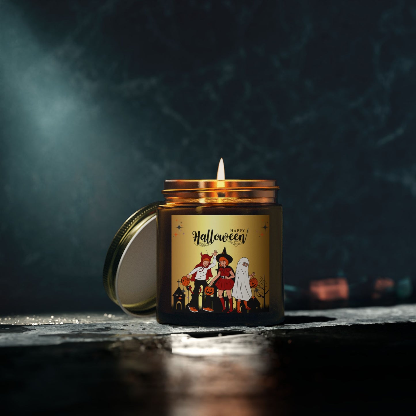 Kids, Happy Halloween - Coconut Apricot Wax (4oz, 9oz)