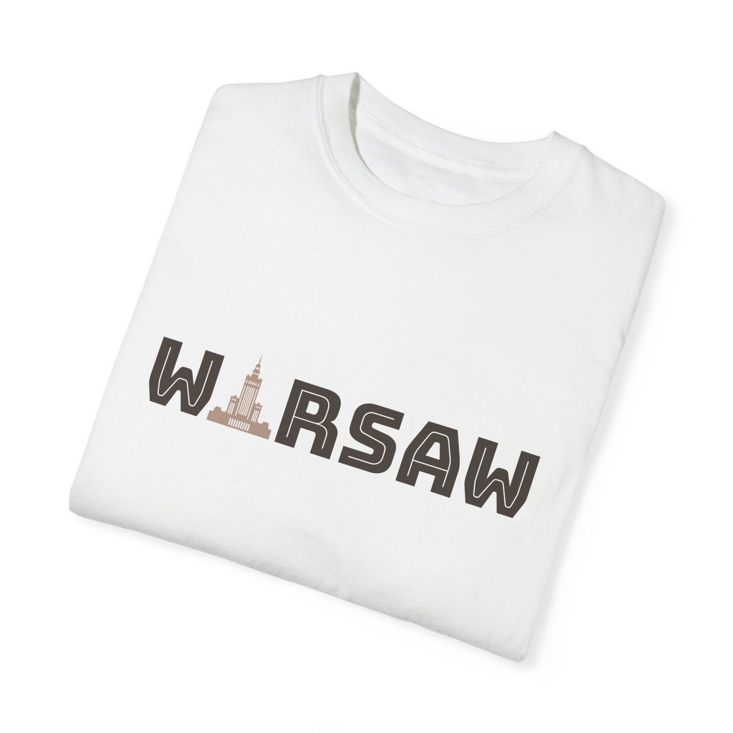 Warsaw City Graphic Unisex T-Shirt – Perfect for Travelers and Locals - 12141