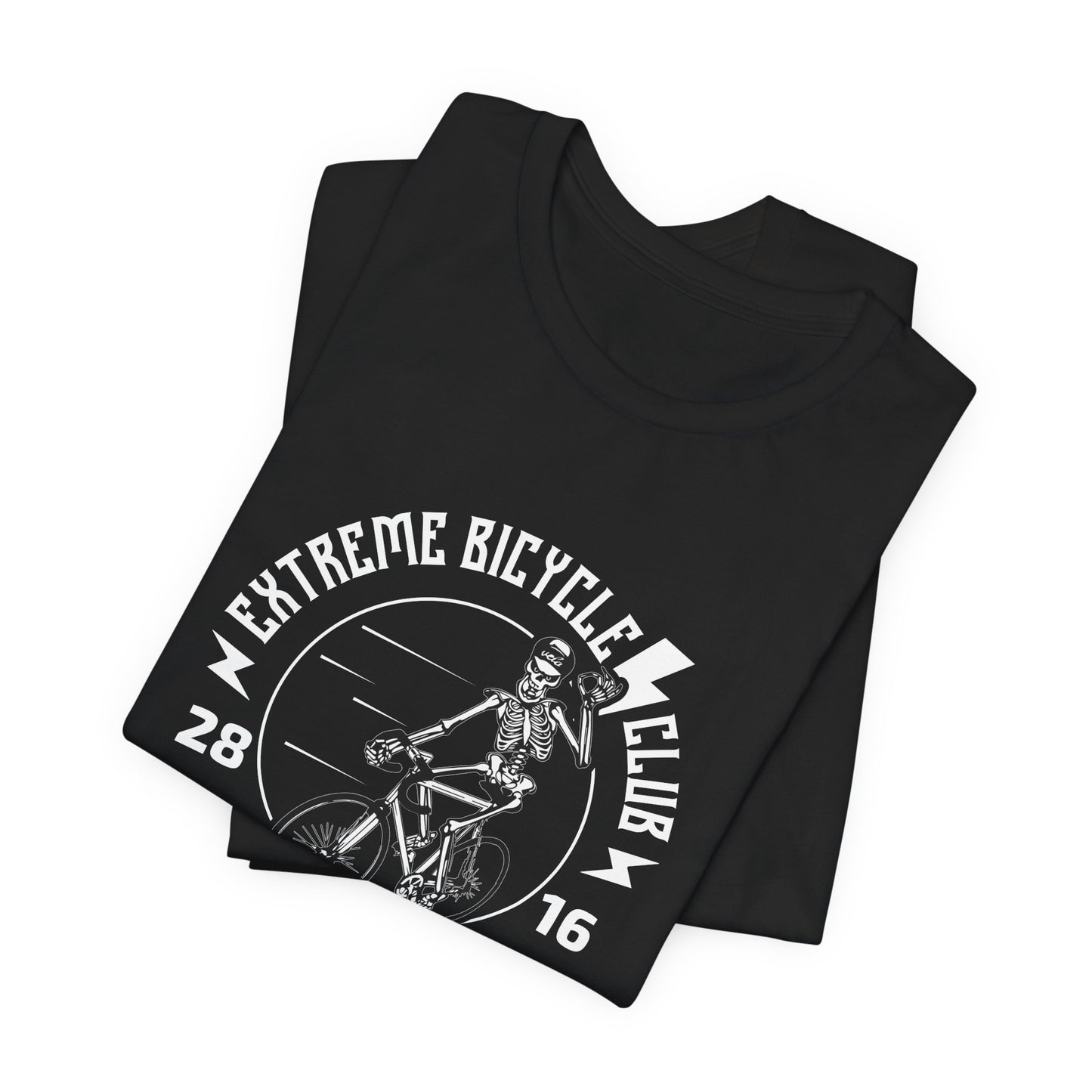 Extreme Bicycle Club, Let's Ride Bike - Unisex Jersey Short Sleeve Tee