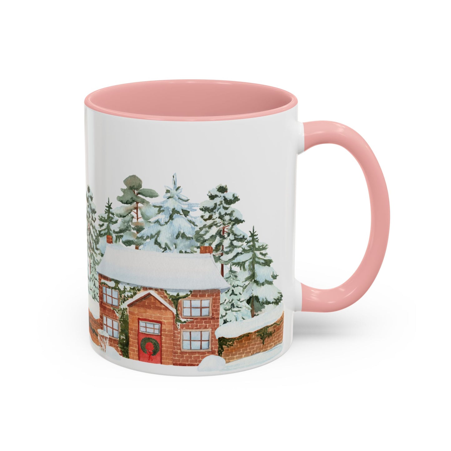 Christmas Houses - Accent Coffee Mug (11, 15oz) - 10456