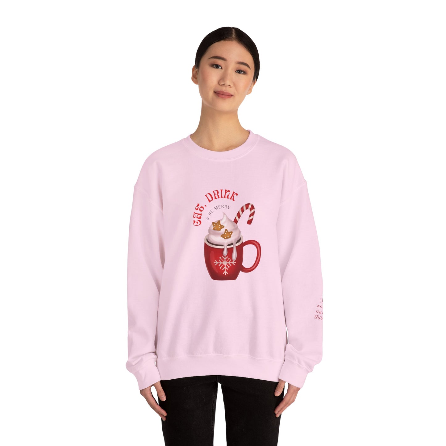 Eat Drink & Be Merry - Unisex Heavy Blend™ Crewneck Sweatshirt - 10509