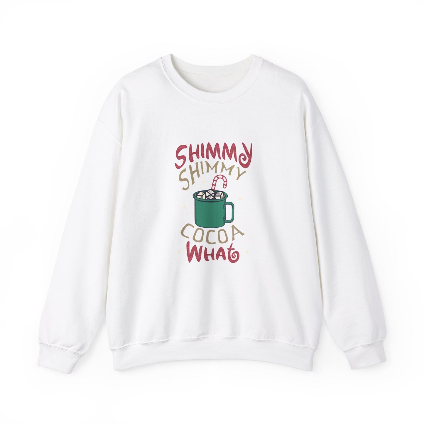 Shimmy Shimmy Cocoa What - Unisex Heavy Blend™ Crewneck Sweatshirt