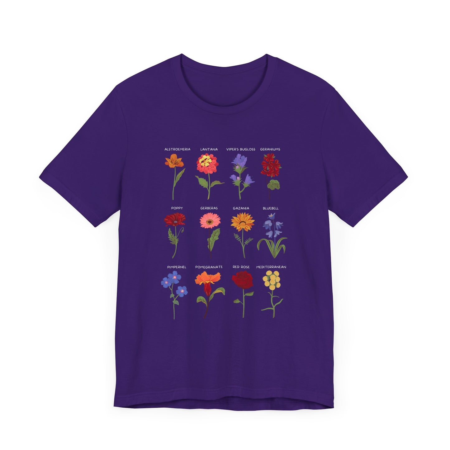 Summer Flowers - Unisex Jersey Short Sleeve Tee - 11568