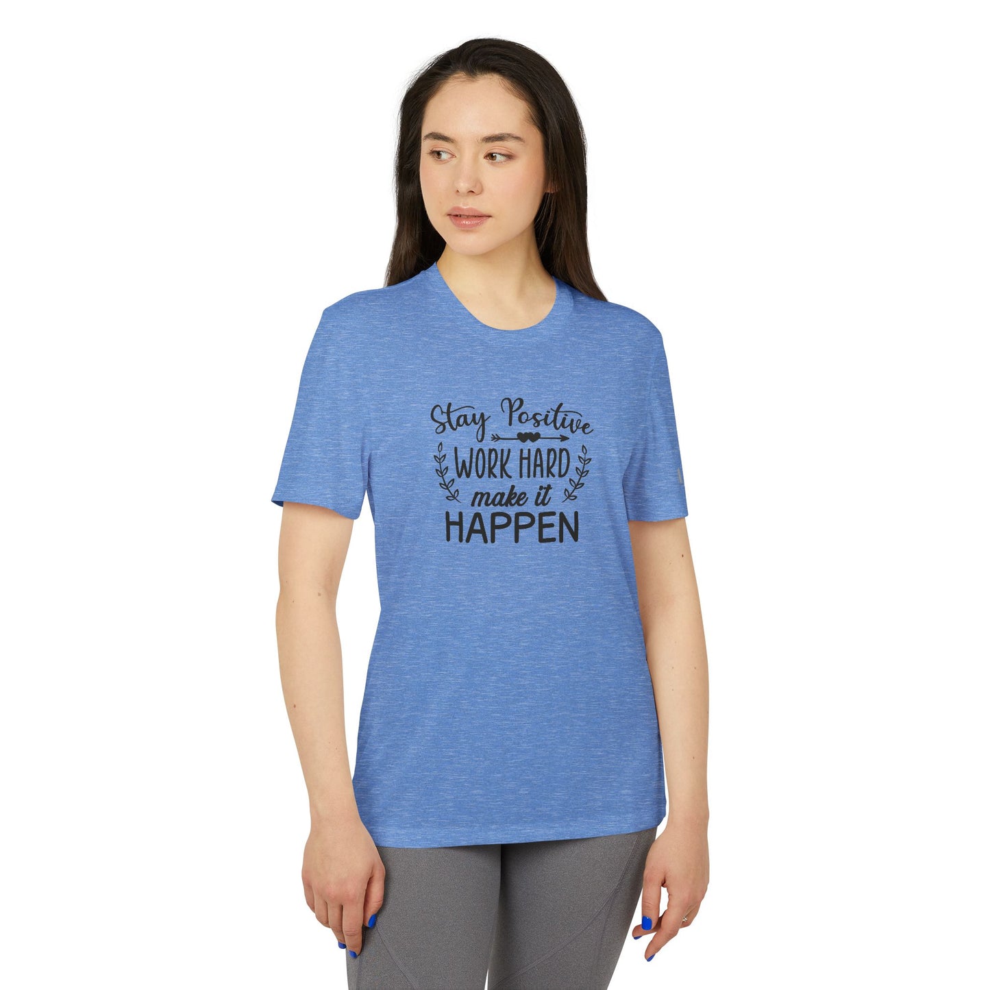 Stay Positive, Work Hard, Make It Happen - Adidas Unisex Sport T-shirt