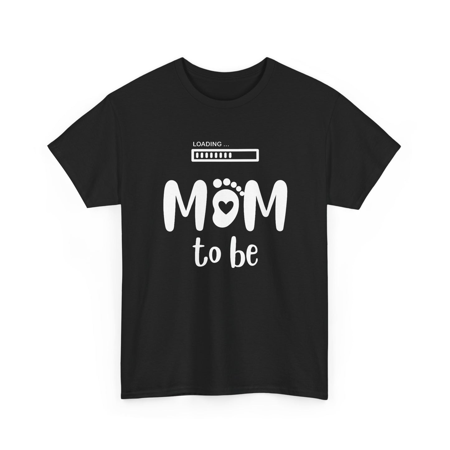 Mom to Be Shirt – Pregnancy Announcement Gift Tee with Loading Bar - 14879