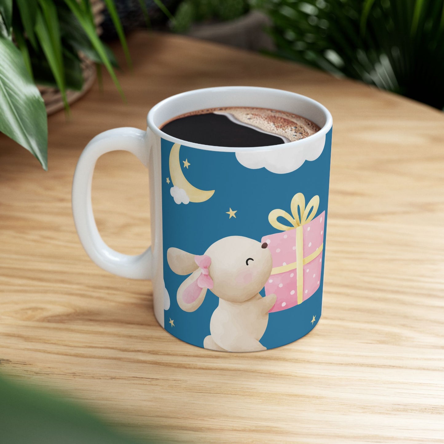 Birthday Celebration Ceramic Mug - Cute Gift for 1-Year-Old, Customizable Keepsake, Child's Birthday Mug, Fun Kids Party Favor, Baby - 13998