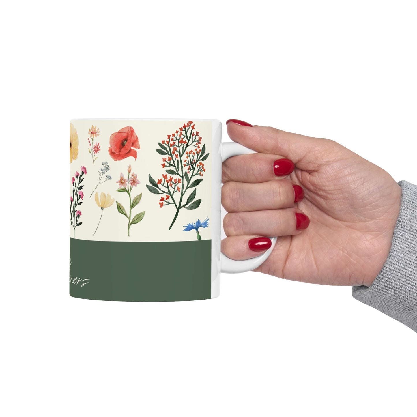 You Belong Among the Wildflowers - Ceramic Mug, (11oz, 15oz) - 10991