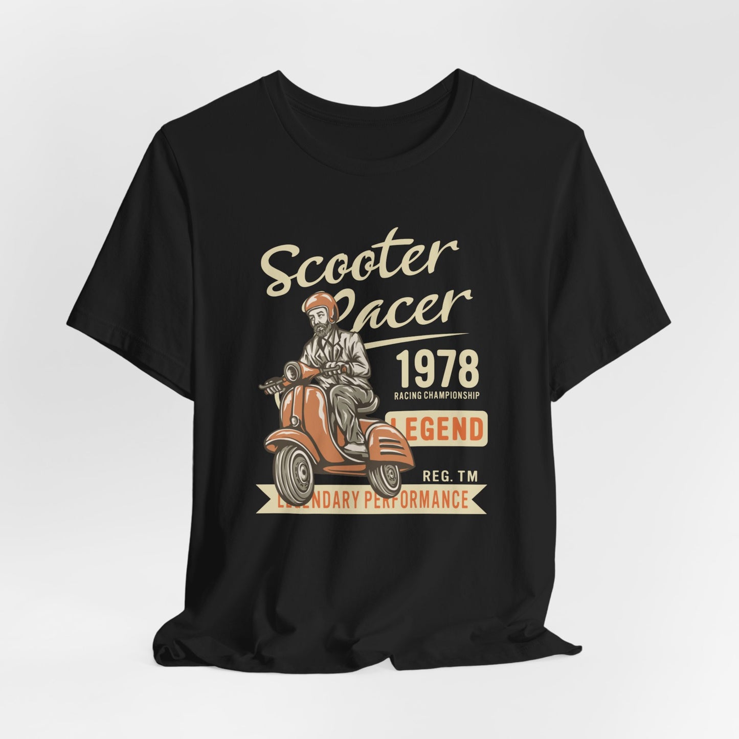 Scooter Racer - Unisex Jersey Short Sleeve Tee