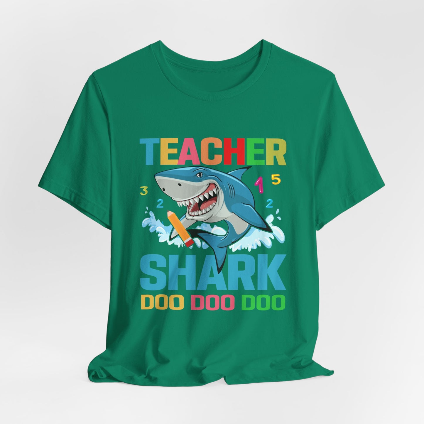 Teacher Shark - Unisex Jersey Short Sleeve Tee