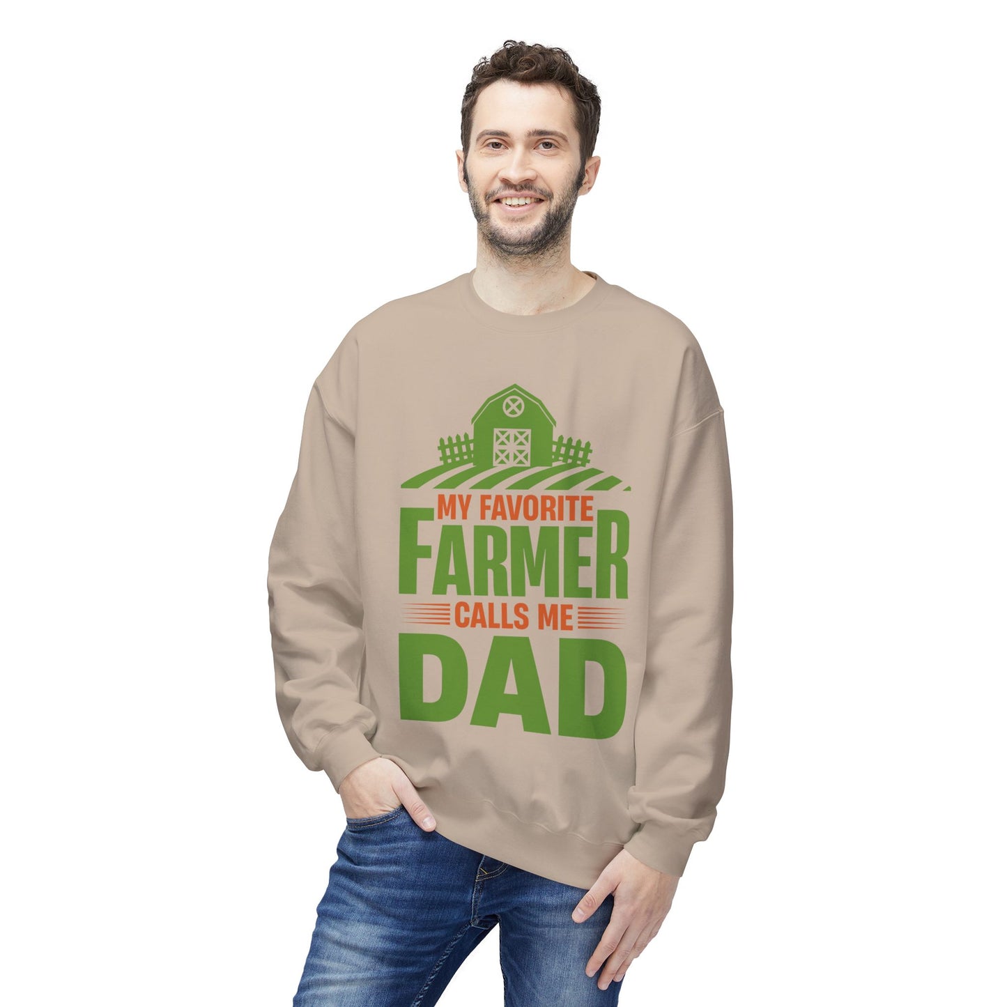 My Favorite Farmer Calls Me Dad Sweatshirt - 12912