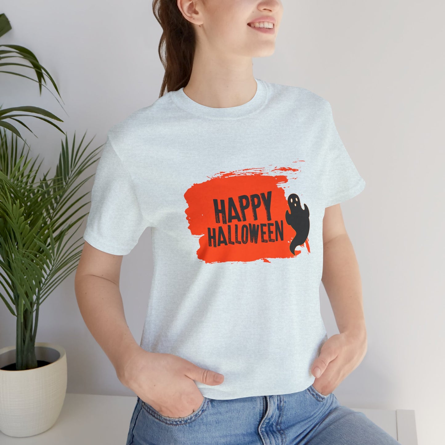 Happy Halloween - Unisex Jersey Short Sleeve Tee - 12313
