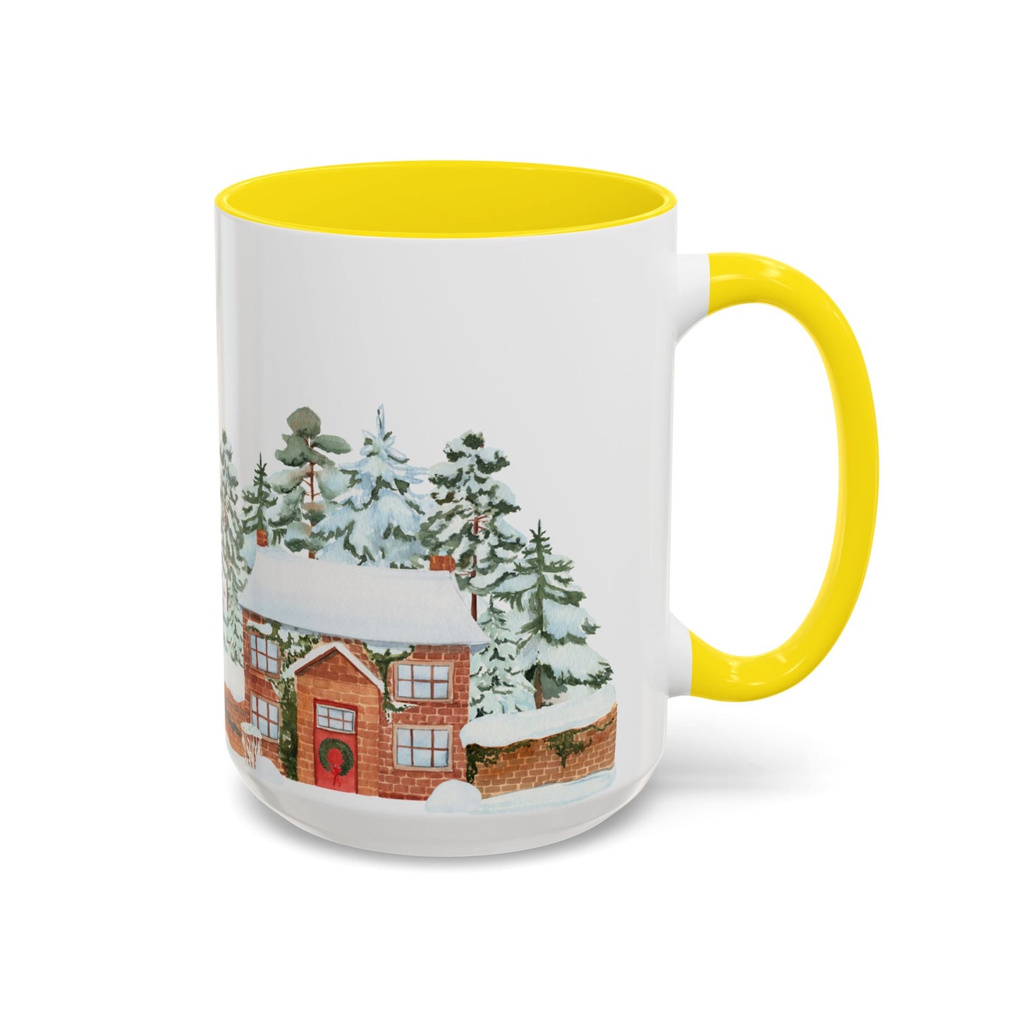 Christmas Houses - Accent Coffee Mug (11, 15oz) - 10456
