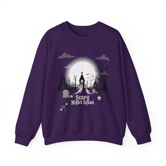 Scary Night Squad - Unisex Heavy Blend™ Crewneck Sweatshirt