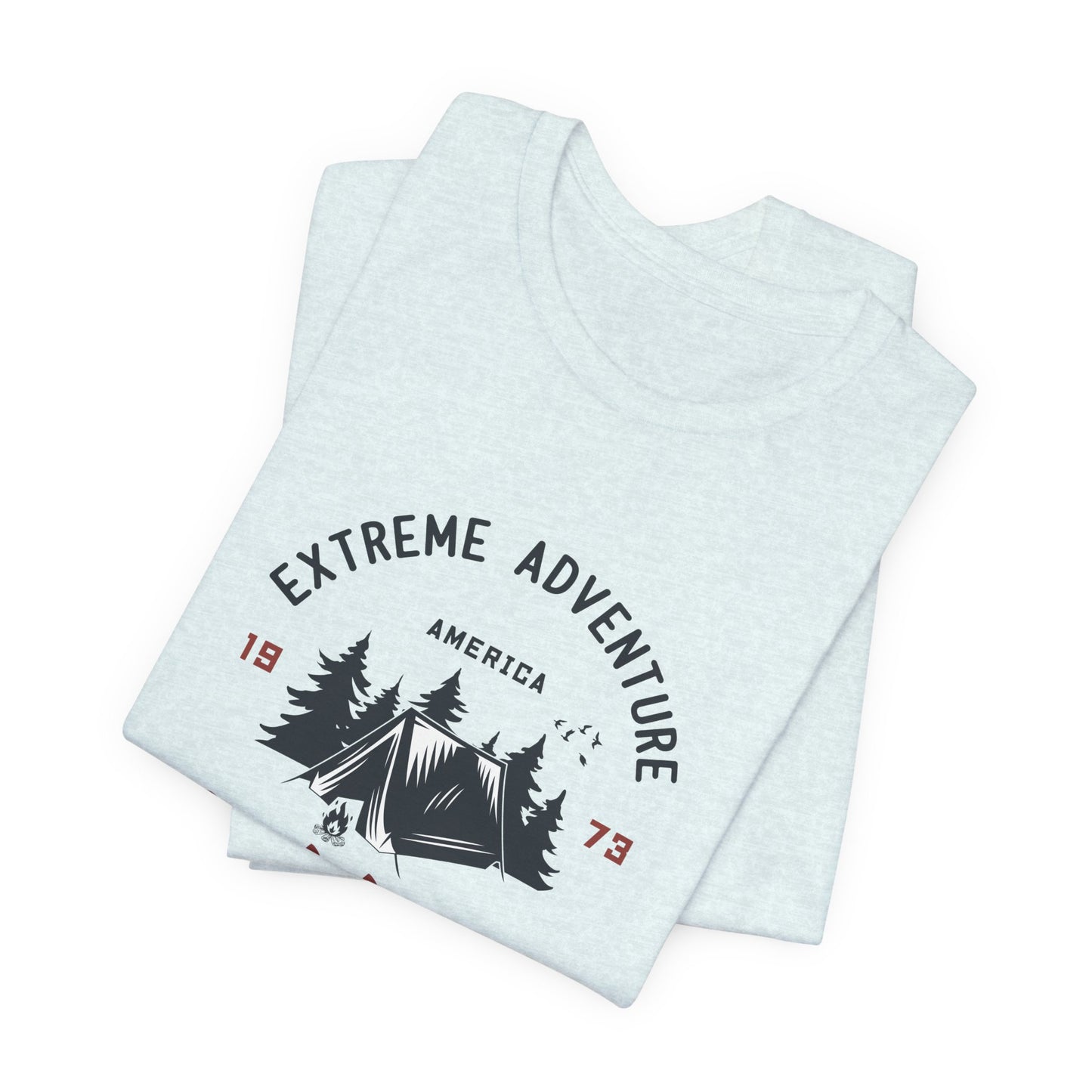 Extreme Adventure America Outdoors - Unisex Jersey Short Sleeve Tee