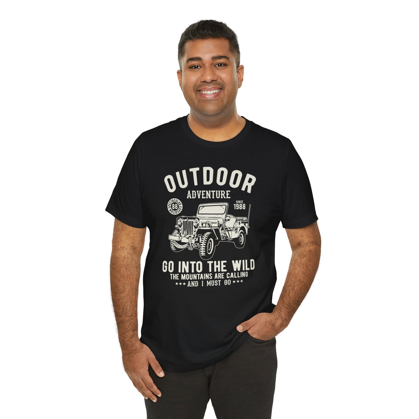 Outdoor Adventure - Unisex Jersey Short Sleeve Tee